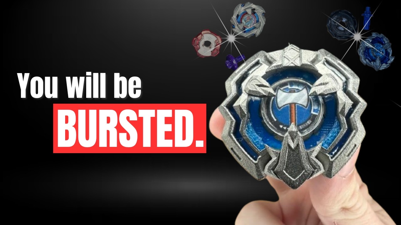 I Made My Girlfriend Her Own Beyblade! Hatch Axe 1-60 LGM CUSTOM!! | 3D Printed Beyblade X