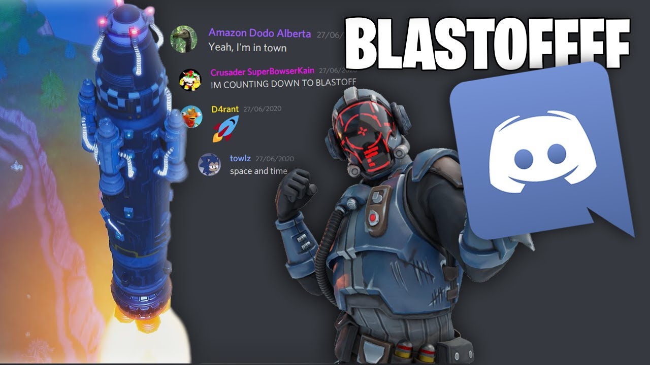 Discord Sings Blastoffff from Fortnite