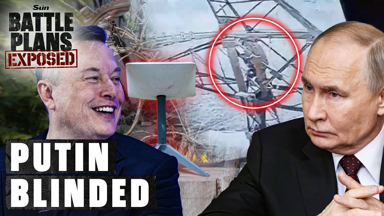 Elon blocks Putin's Starlink crippling Russian communications | Battle Plans Exposed
