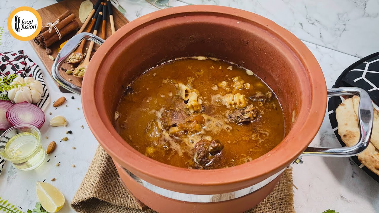 Mutton Paye Kunna Gosht Recipe By Food Fusion (Bakra Eid Special)