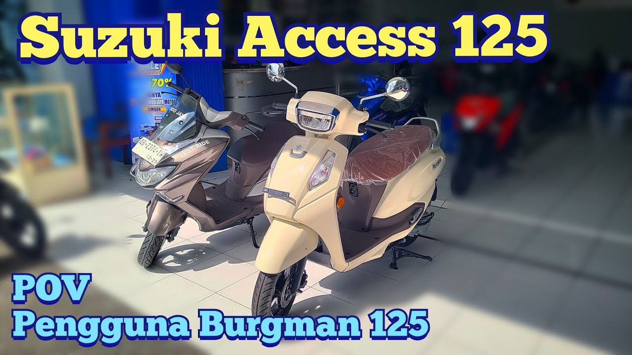 Review Suzuki Access : POV Pengguna Burgman 125