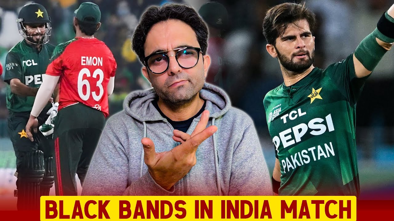 Pakistani players to wear black armbands against India after Bangladesh’s World Cup exit!