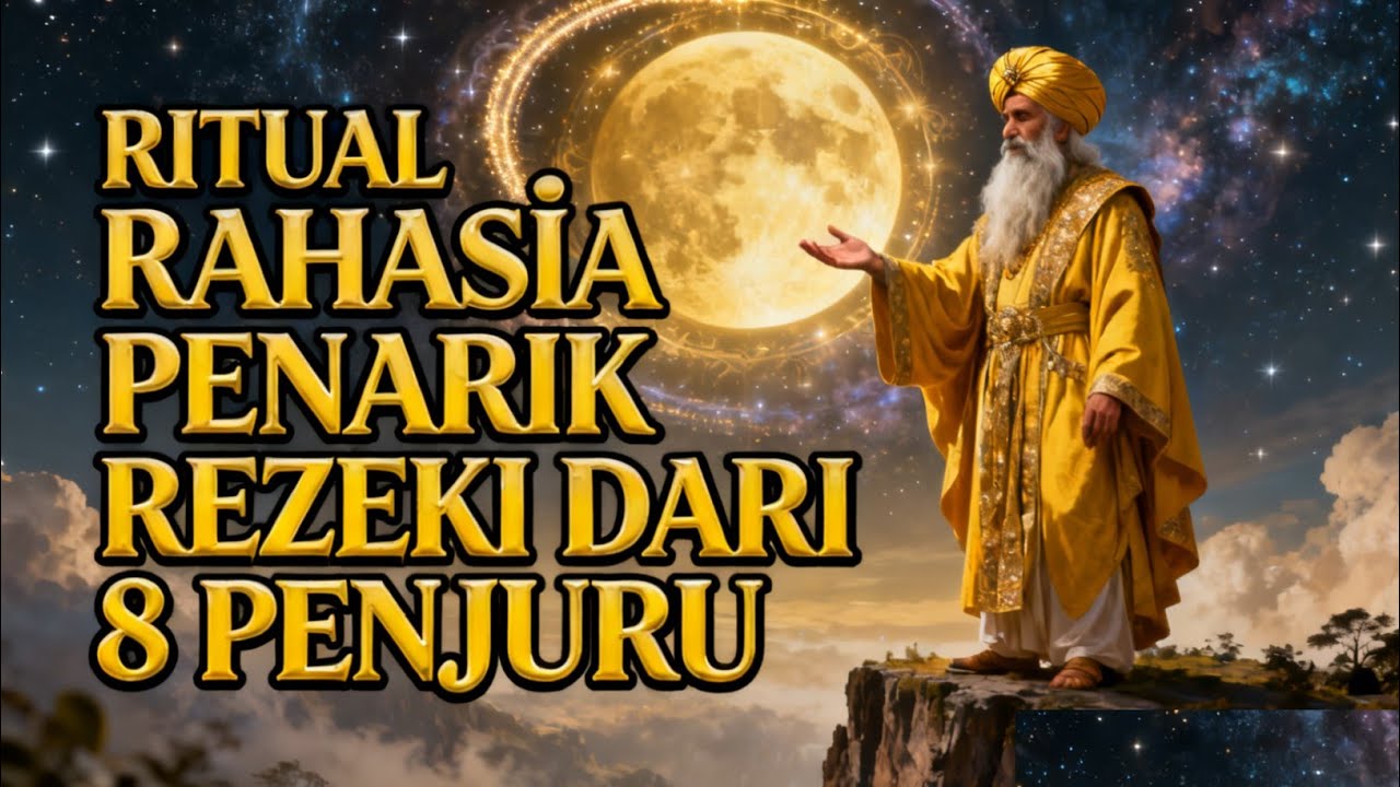 Ritual Rahasia Sebelum Tidur untuk Menarik Rezeki & Kelimpahan dari Delapan Penjuru Angin