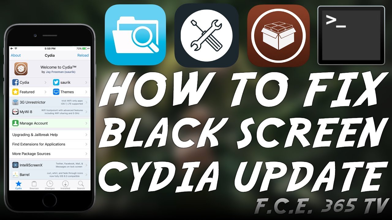 IMPORTANT CYDIA/SILEO UPDATE & HOW TO FIX CYDIA BLACK SCREEN (DEB) NO PC