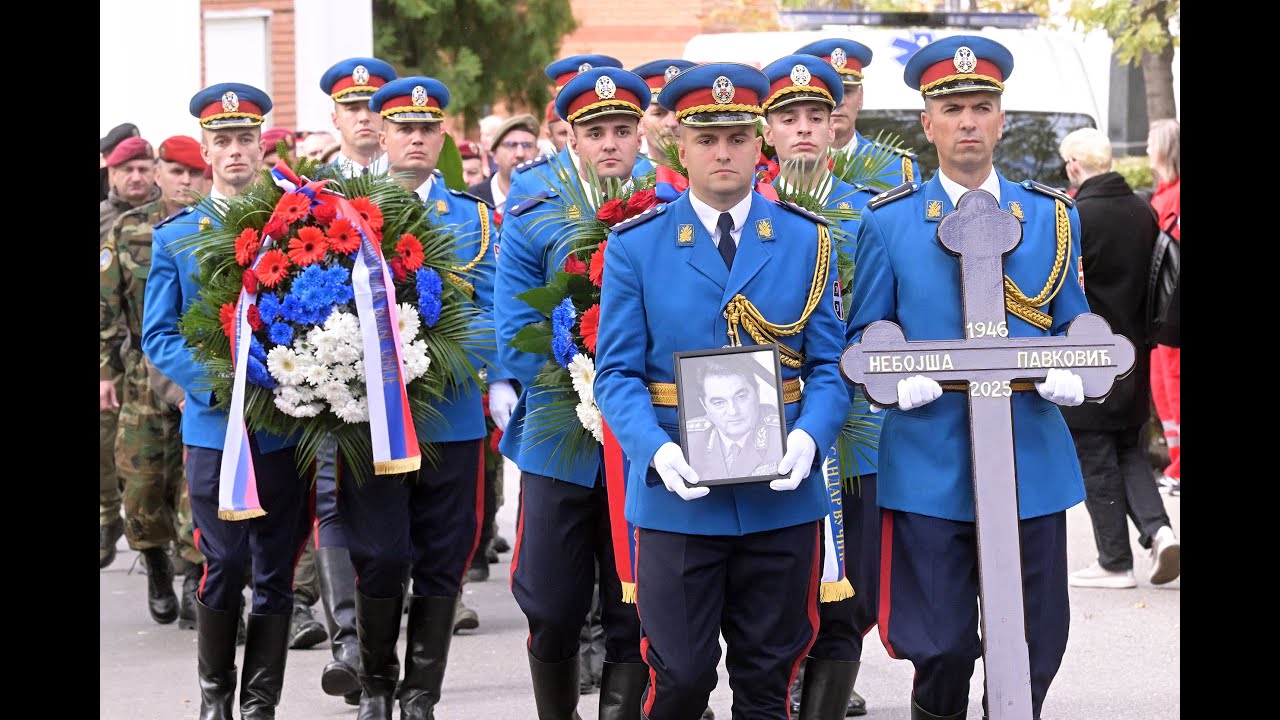 General Pavković sahranjen uz najvi&scaron;e vojne počasti