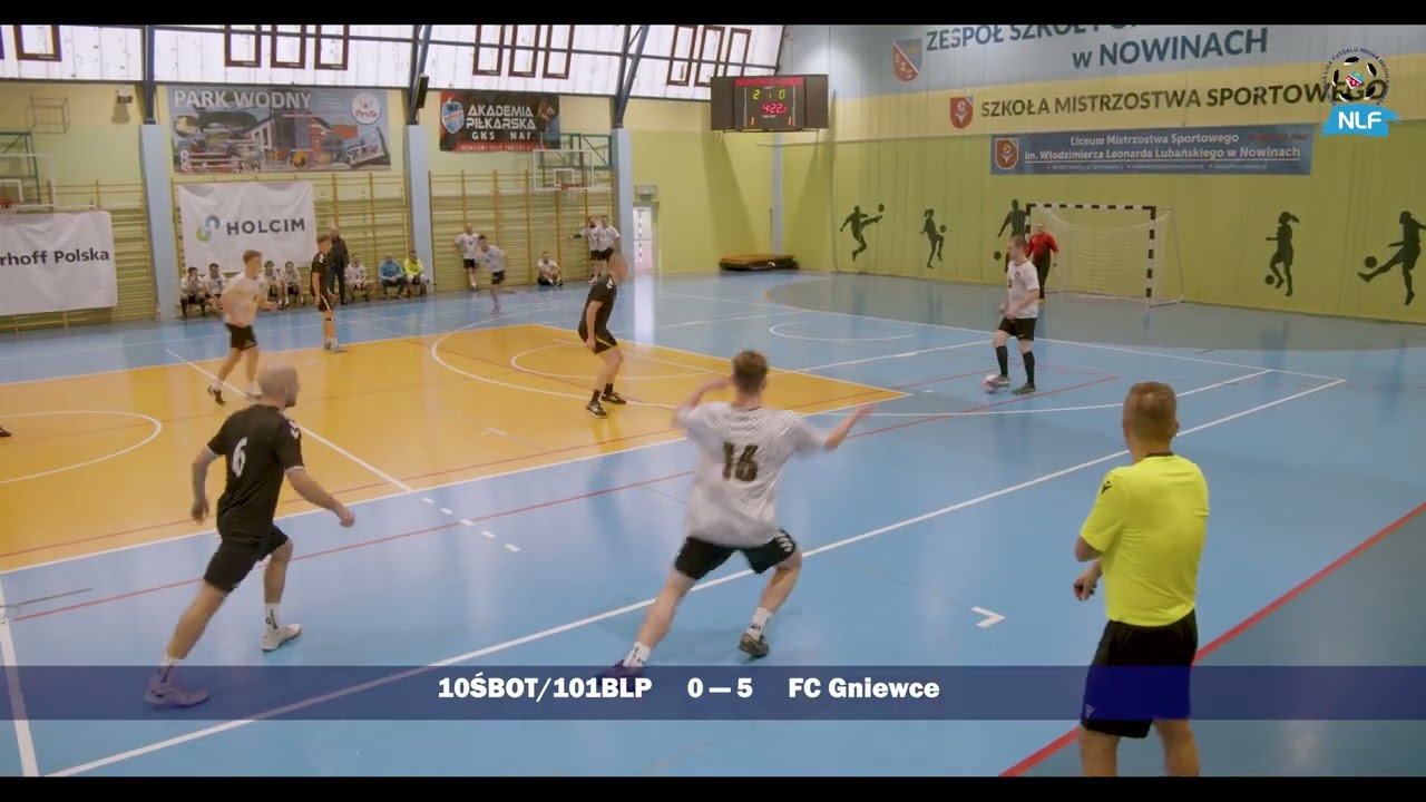 Nowińska Liga Futsalu 10ŚBOT/01BLP vs  FC Gniewce