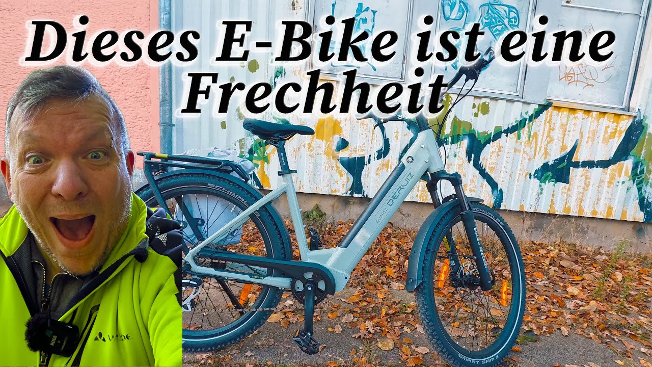 E-Bike DERUIZ Quartz SUV Frechheit was hier f&uuml;r den Preis abgeliefert wird.