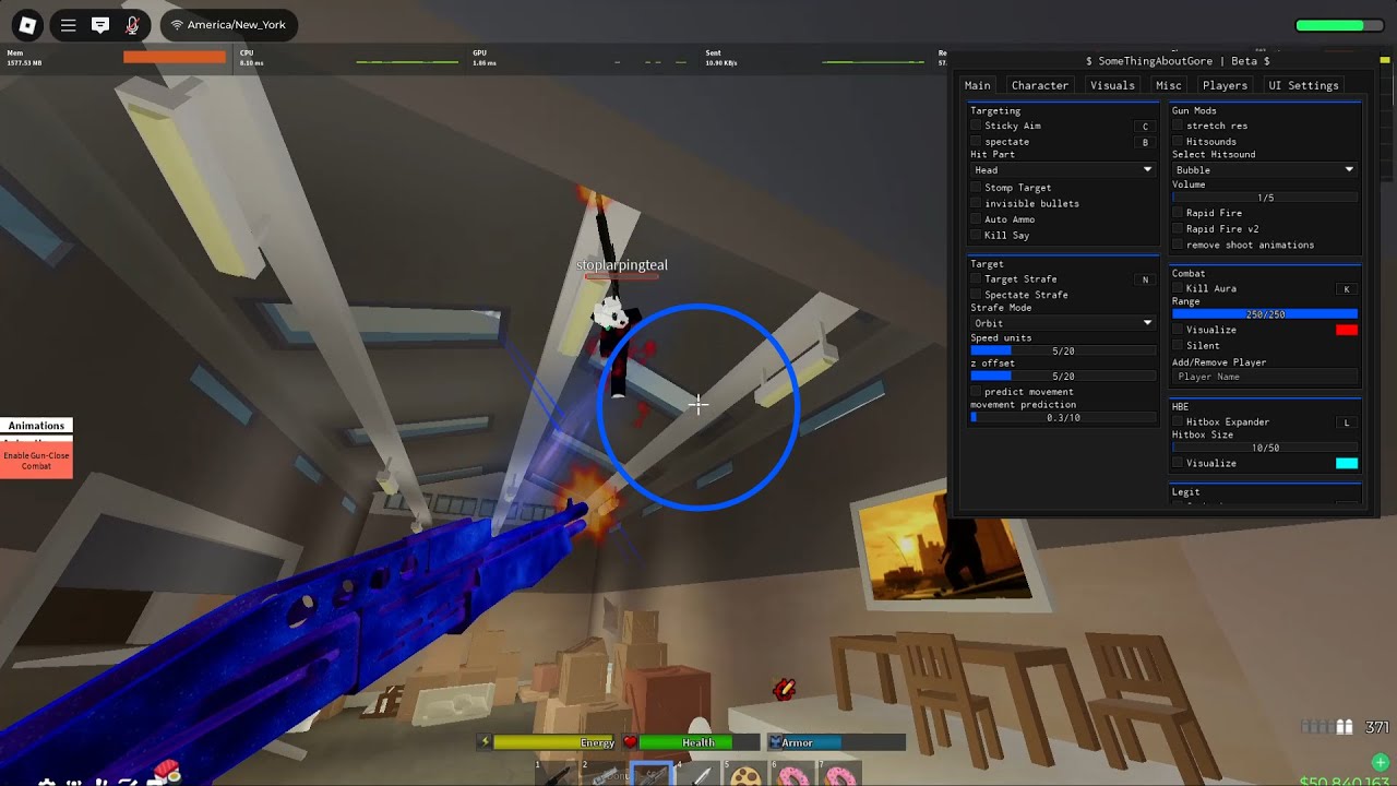 Raiding JUMP MADE TRYHARDS in Da Hood With My BLATANT AIM...