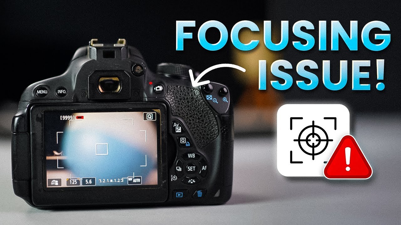 Canon CAMERA Focusing Issue SOLVED | Fix Autofocus Canon DSLR