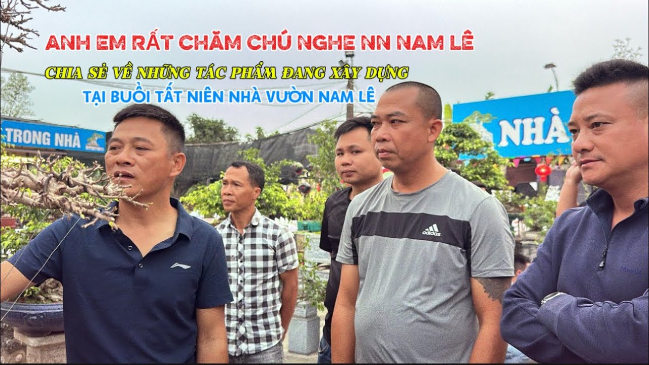 Những TP NN Nam Lê đang xây dựng, một số chia sẻ với AE yêu cây | Quảng Tùng