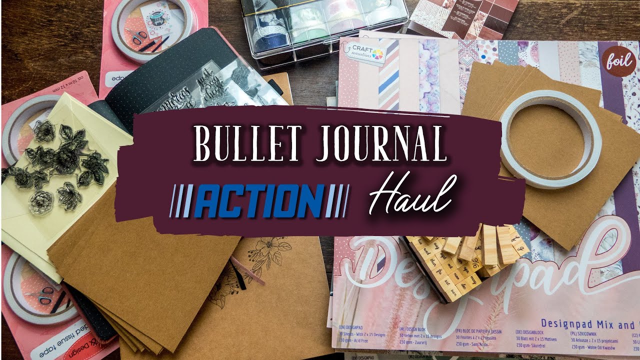 Bullet Journal Action Haul | Was shoppen und was besser nicht...