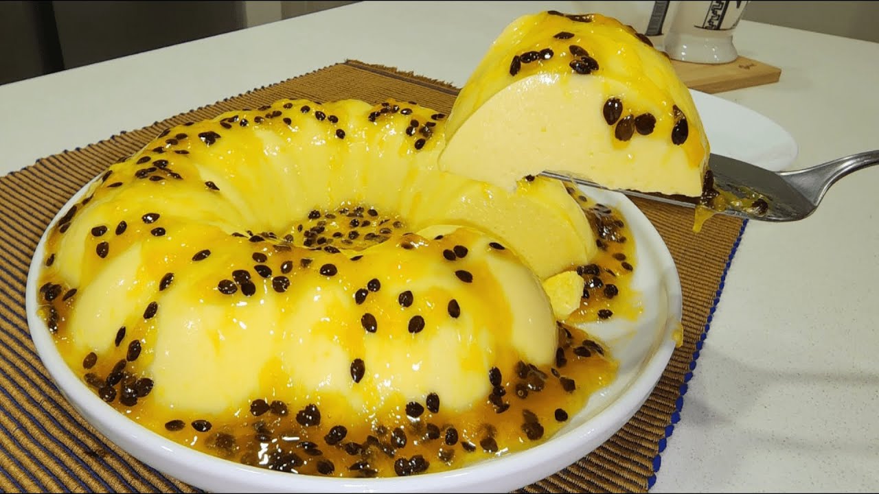 como hacer mousse de maracuya facil