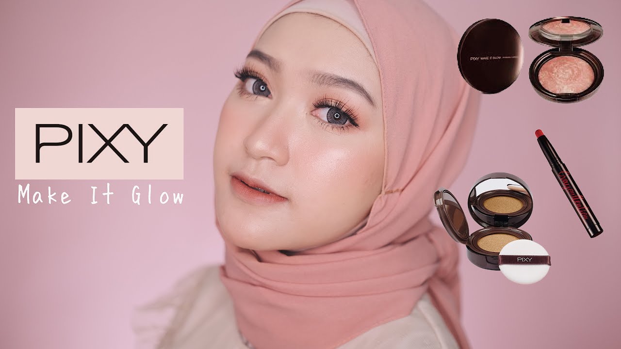 FLAWLESS MAKEUP KE SEGALA ACARA PAKE PIXY MAKE IT GLOW BARU + SWATCHES CRAYONTTENTION | saritiw