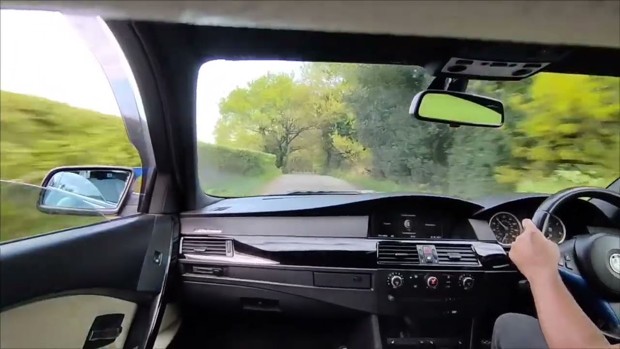 E60 BMW M57 Straight Pipe Exhaust Driving