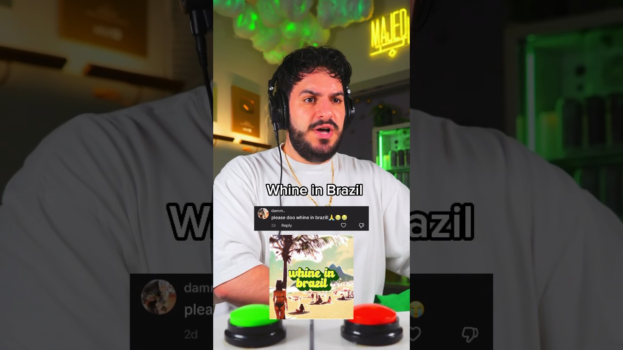 Majed reacts to insane Whine In Brazil FUNK 😳🔥