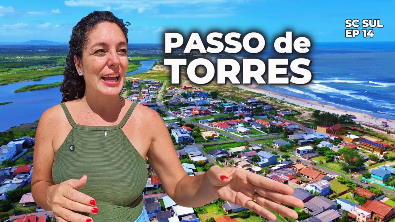 PASSO DE TORRES quase ninguém conhece essa cidade no Extremo Sul de SC