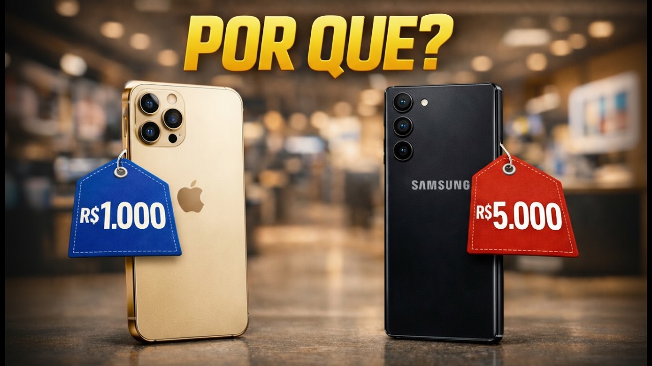 Por Que a Samsung SUPEROU a Apple?
