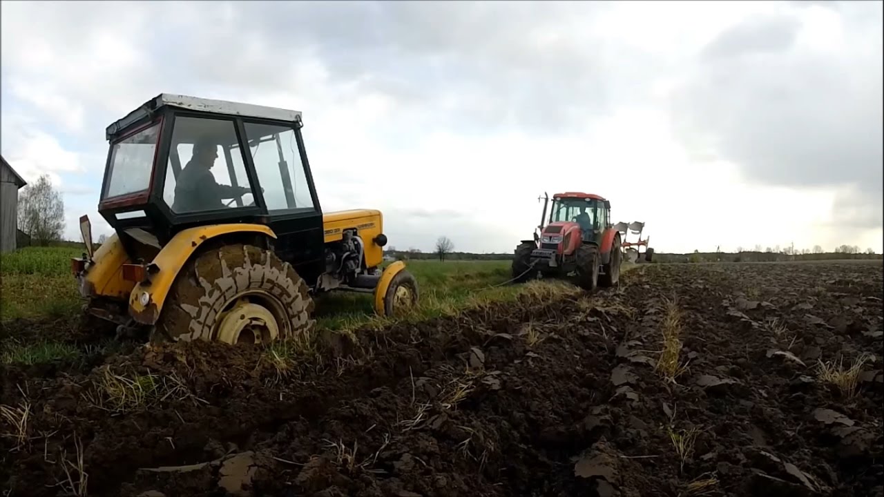 Zetor Forterra 115 - Orka i wyciąganie 3P