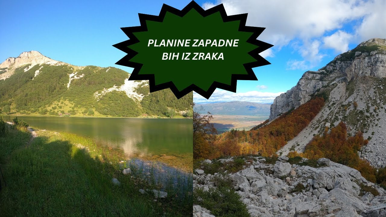 PLANINE zapadne BiH iz zraka