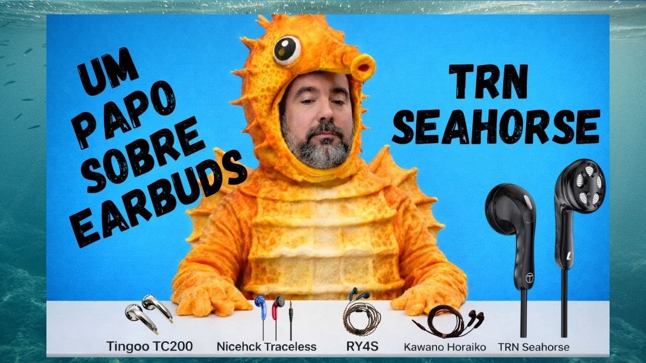 TRN SEAHORSE: melhor que quais earbuds baratinhos ? (vs Traceless, TC200, RY4S e Horaiko)