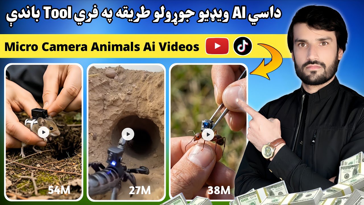 How To Create Viral Micro Camera Animal AI Videos FREE | Step by Step Tutorial
