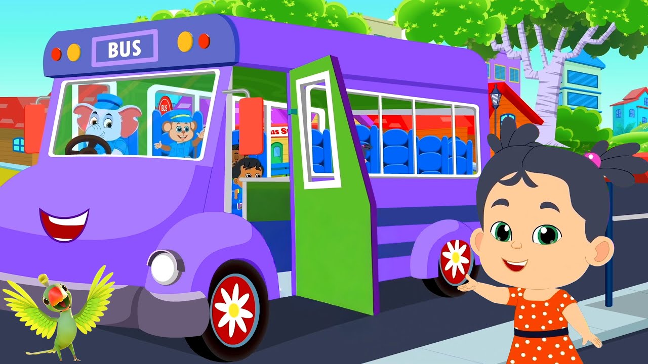 Bus Ki Sawari, बस की सवारी, Gubbare Wala + Songs for Kids and Hindi Poems