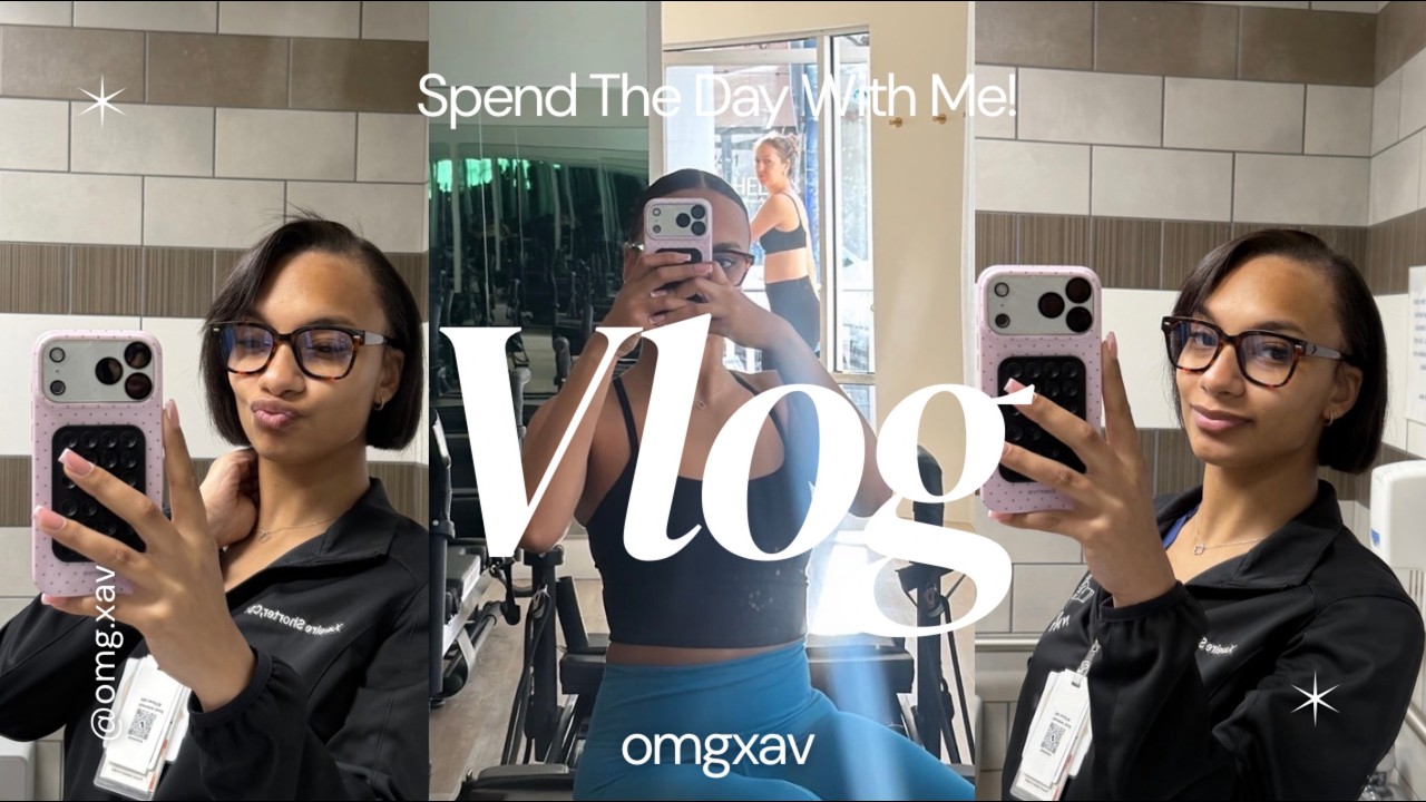 VLOG | Daily Vlog! work, pilates, cooking + more! | omgxav vlog