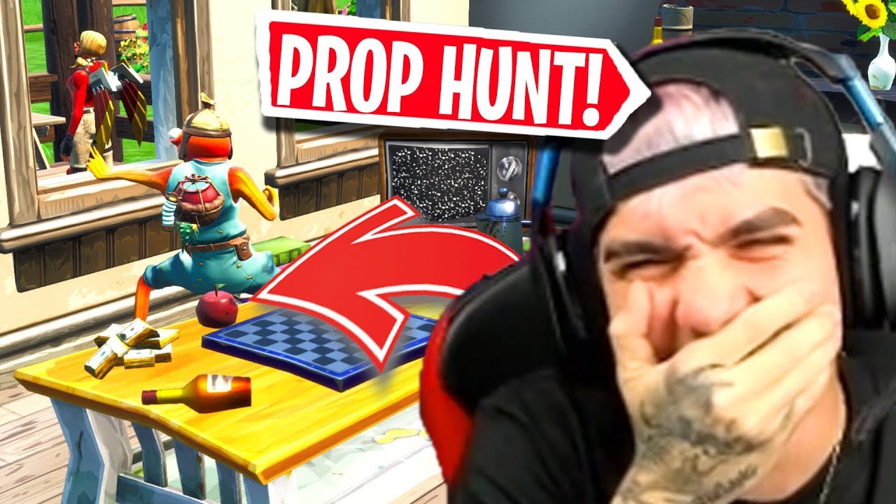*NUEVO* PROP HUNT SE SALE DE CONTROL ! * FORTNITE MINIJUEGOS *