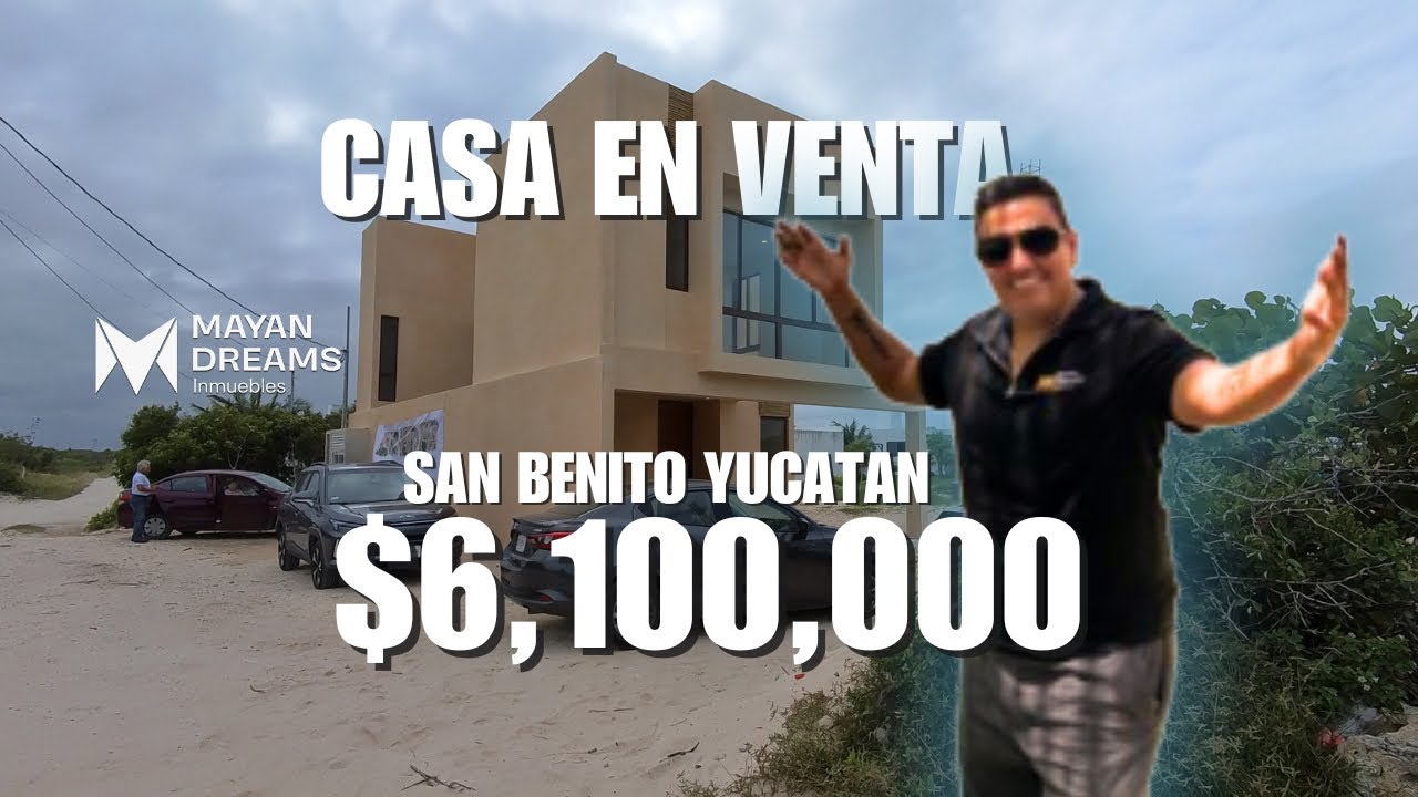 Casa en venta en la Playa de San Benito de $6,100,000 pesos