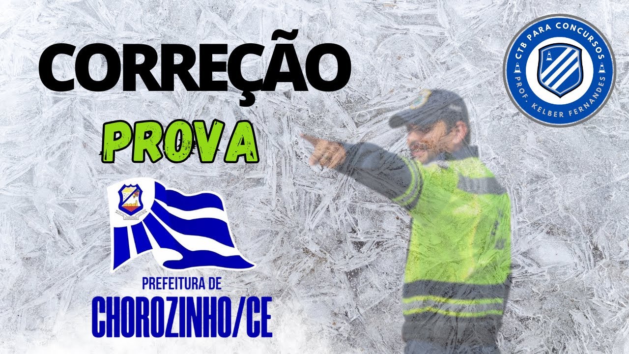 Correção Prova Agt Chorozinho