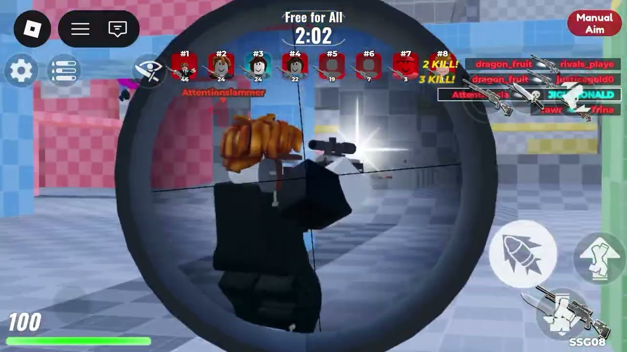 I played sniper shot for the first time and i love it 😍 #like#subscribe#roblox 