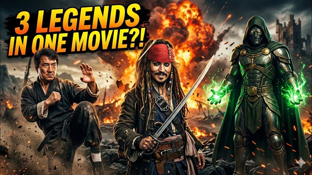 What If Jackie Chan, Captain Jack Sparrow&Doctor Doom Came In ONE Movie?Full Concept Explained