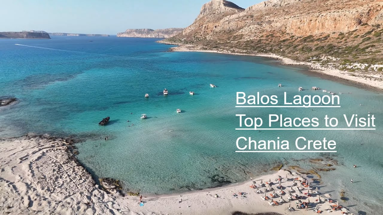 Balos Lagoon 4k Chania Greece Top Places to Visit in Crete Best Beaches