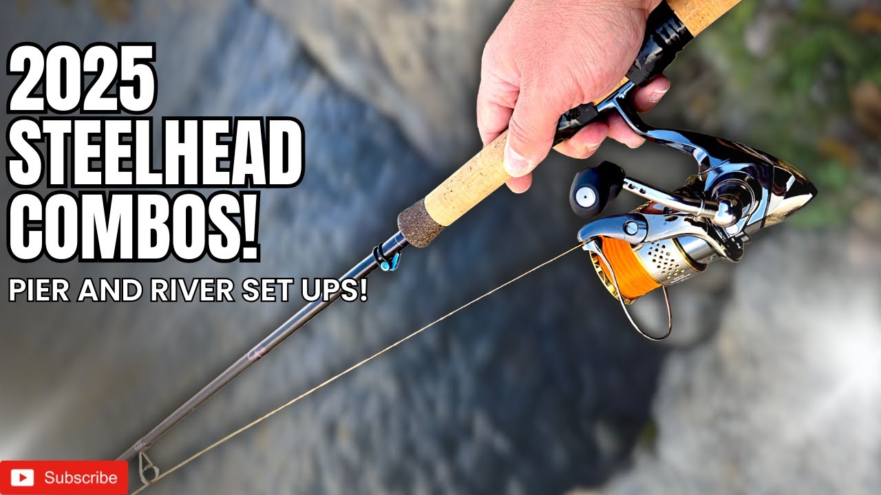Мои комплекты удилищ и катушек STEELHEAD для озера Онтарио! (Рыбалка с пирса и реки)