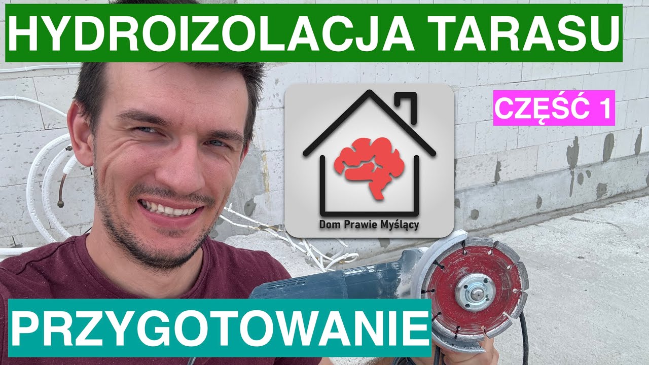 Hydroizolacja i termoizolacja tarasu (część 1). Przygotowanie podłoża. Jak wykonać prawidłowo?
