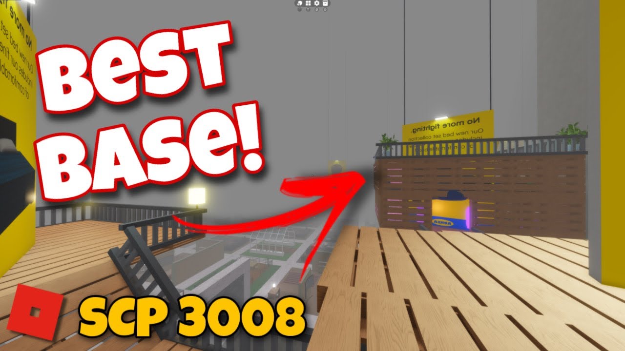Вам НУЖНО построить эти базы в Roblox Ikea SCP 3008!