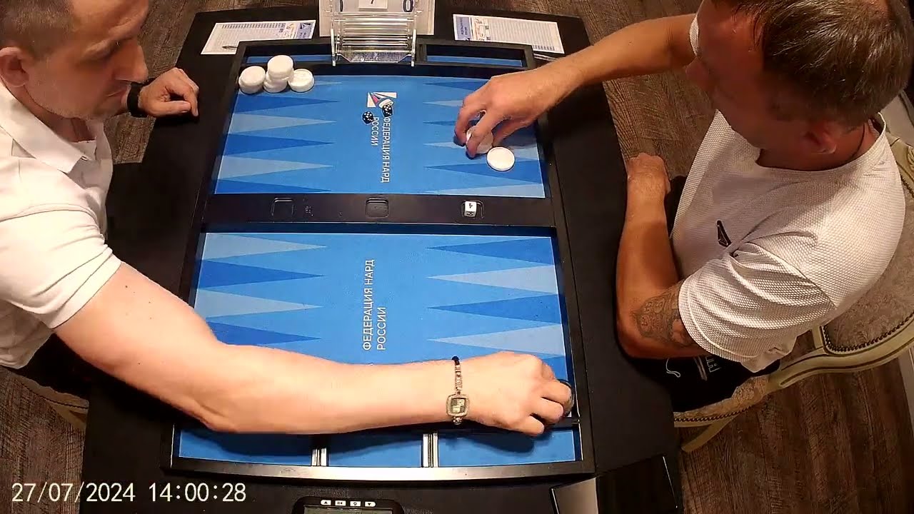 Длинные нарды. К.Иноземцев - С.Агеев. Красноярск 2024