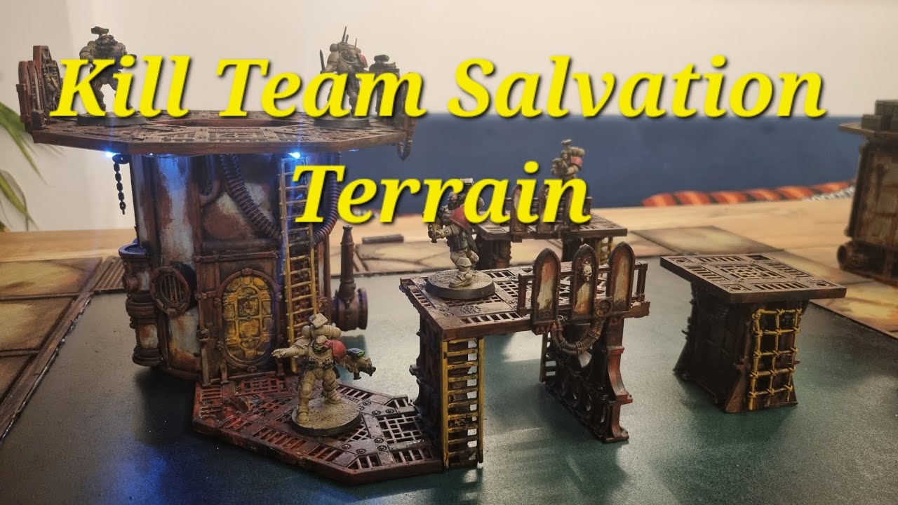 Kill Team Bheta decima Terrain and Board New Season 3 for Necromunda and 40k