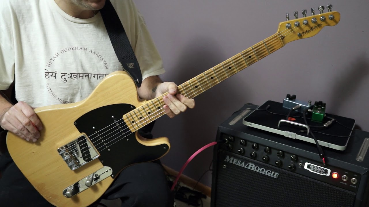 Bobby DeVito demos Philip Kubicki Telecaster formerly owned by Steven Kirby