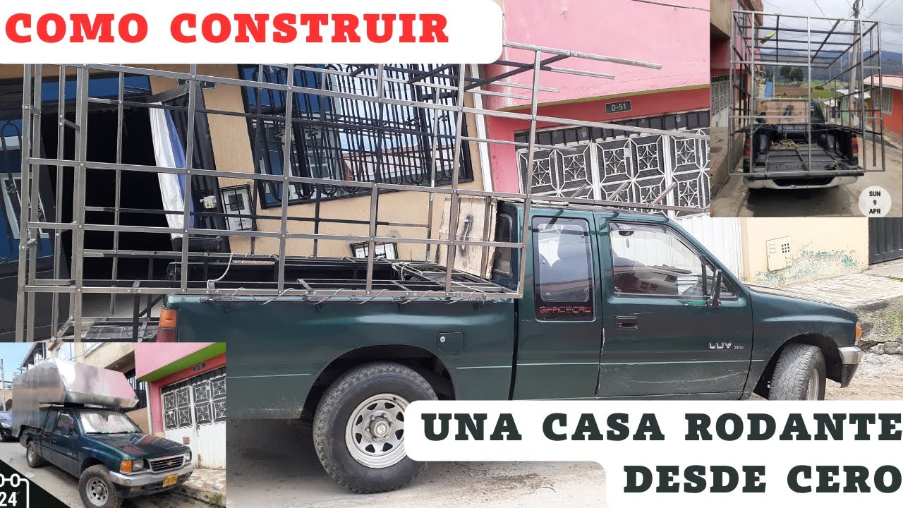 Como construir un MOTORHOME ARTESANAL paso a paso desde cero           ( Episodio # 2 )