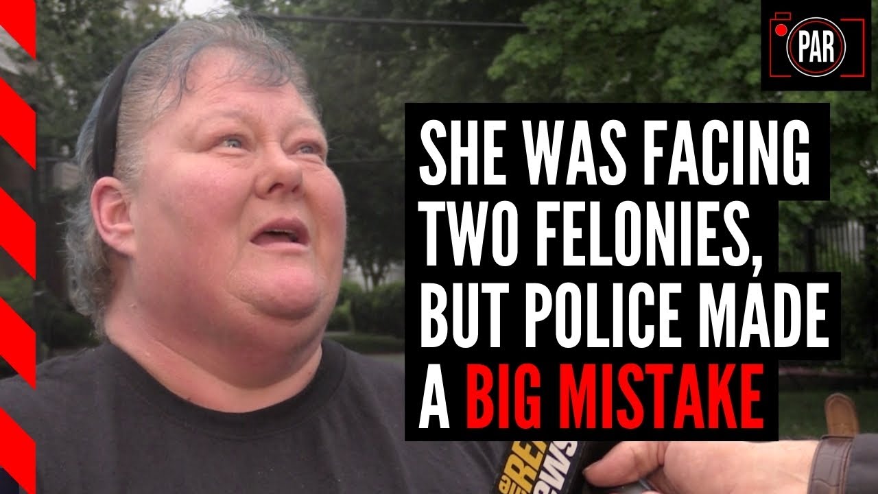 Cops wanted to make her a felon, but missed a key piece of evidence