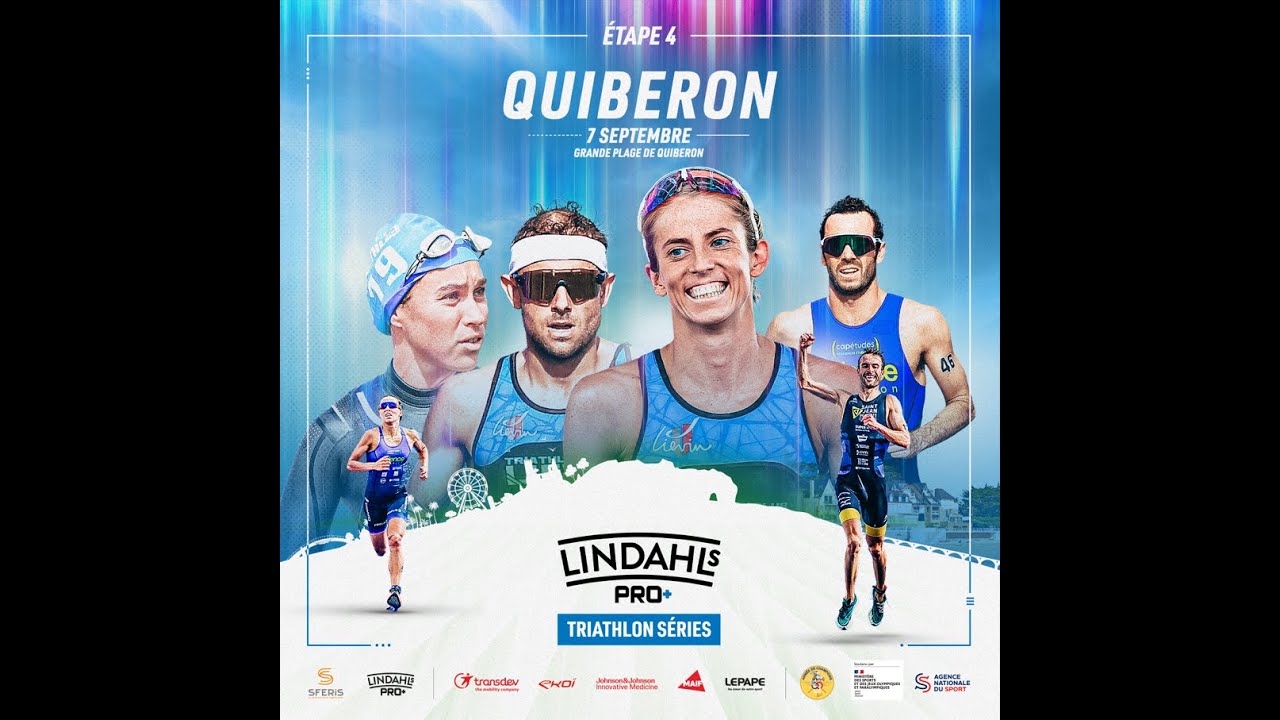 Live D1 hommes - Lindahls Pro+ Triathlon S&eacute;ries de Quiberon