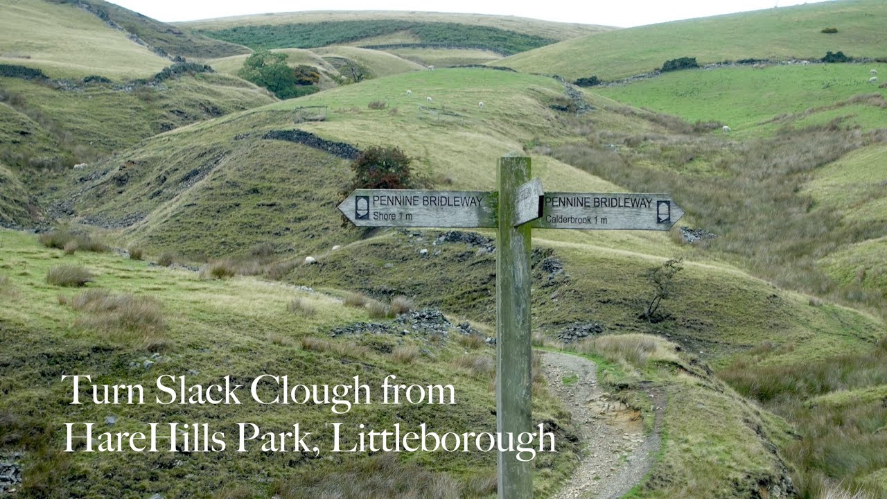 Turn Slack Clough, Hare Hills Park, Littleborough, Lancashire