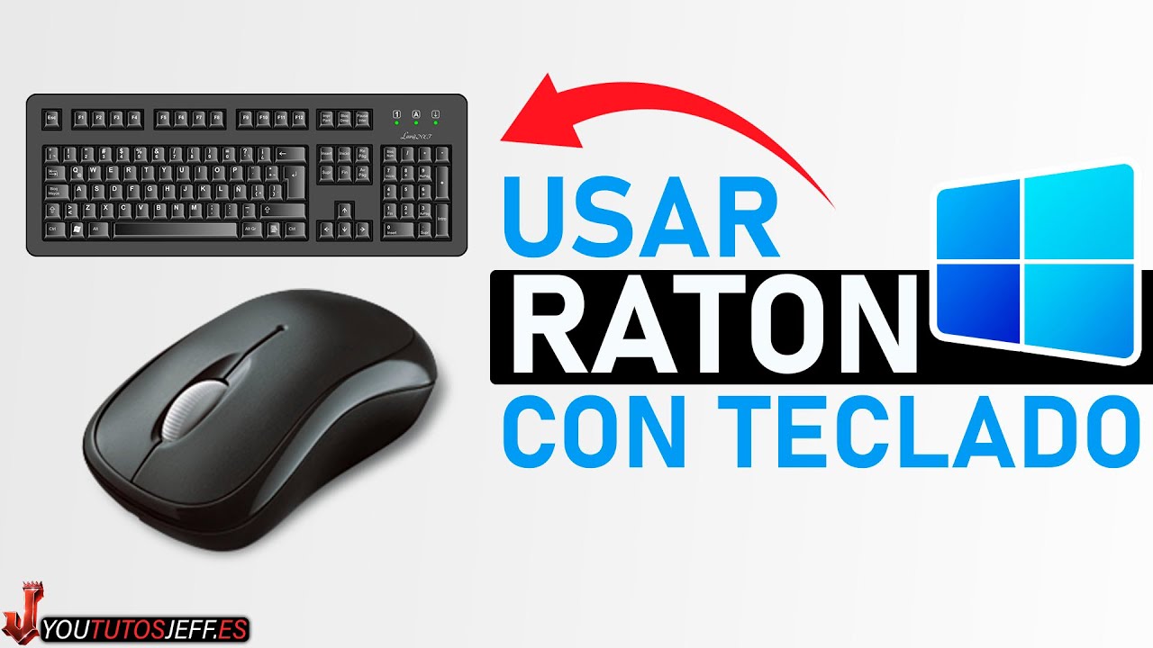 Como Usar Windows 11 Sin Raton Mouse 🔵