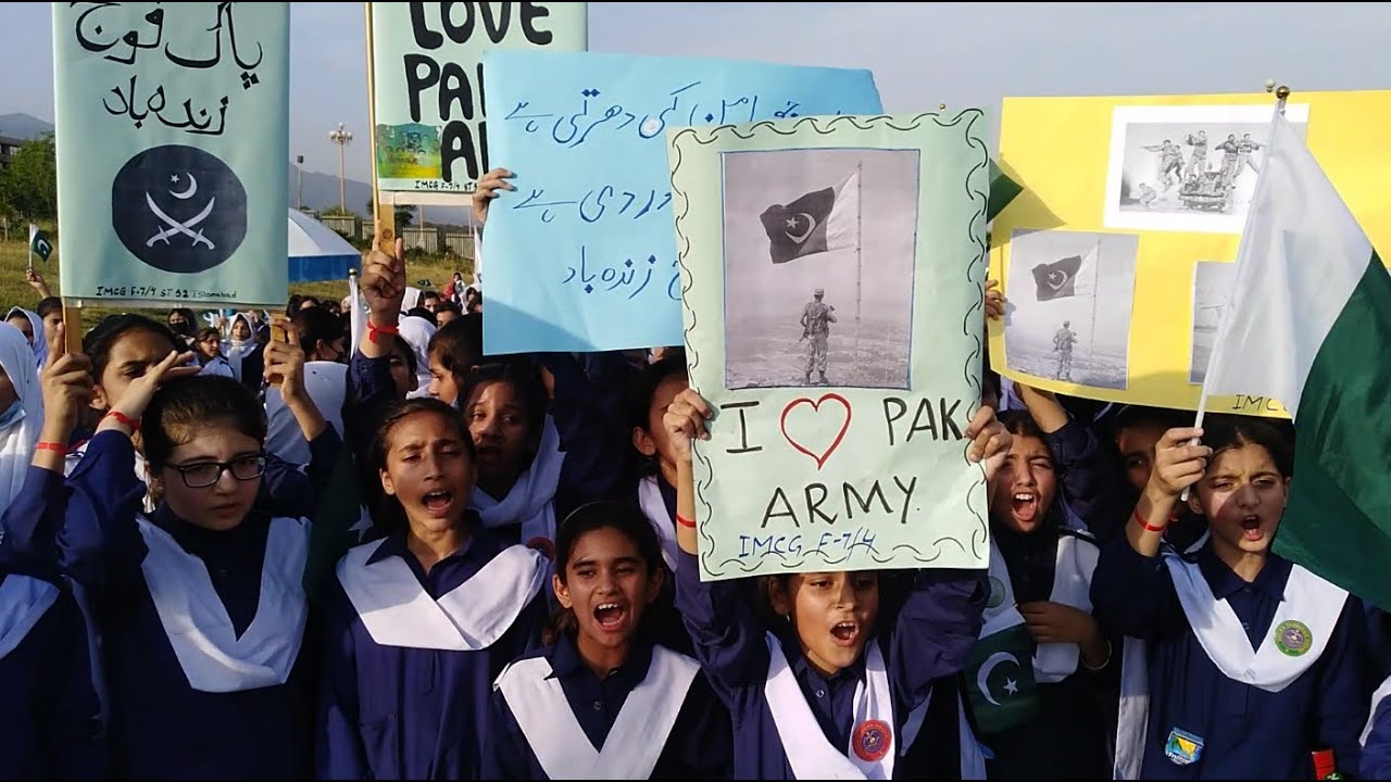 Pakistan Martyrs Day || School Students Unite with Army in Solidarity