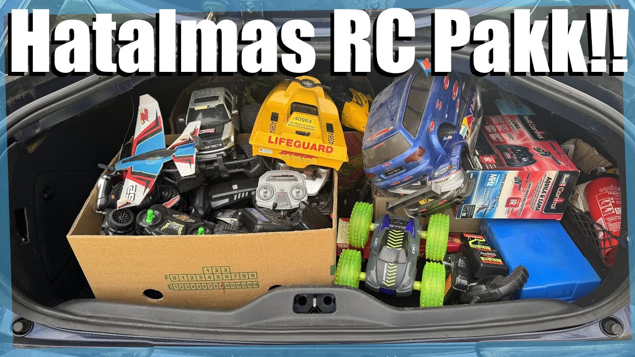 Hatalmas RC csomagot kaptam!