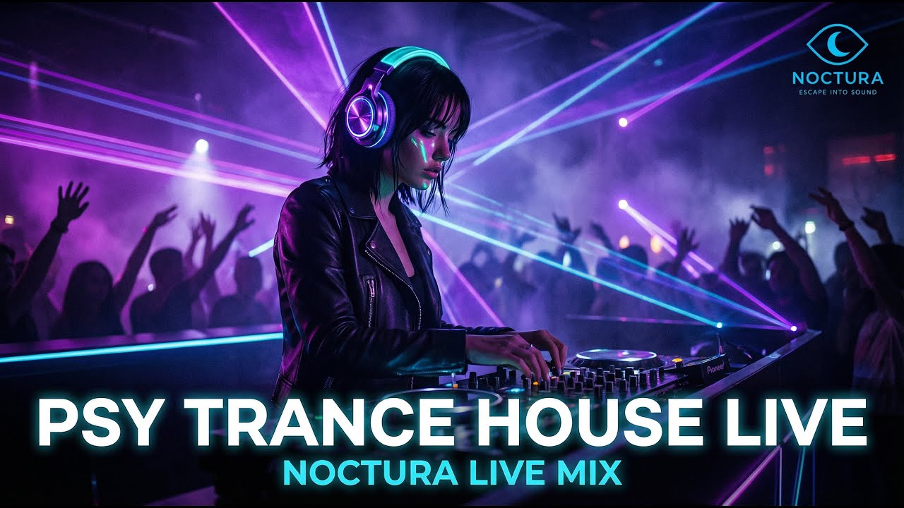NOCTURA &ndash; Psy Trance House Live Set 2025 | Underground Night Drive Mix