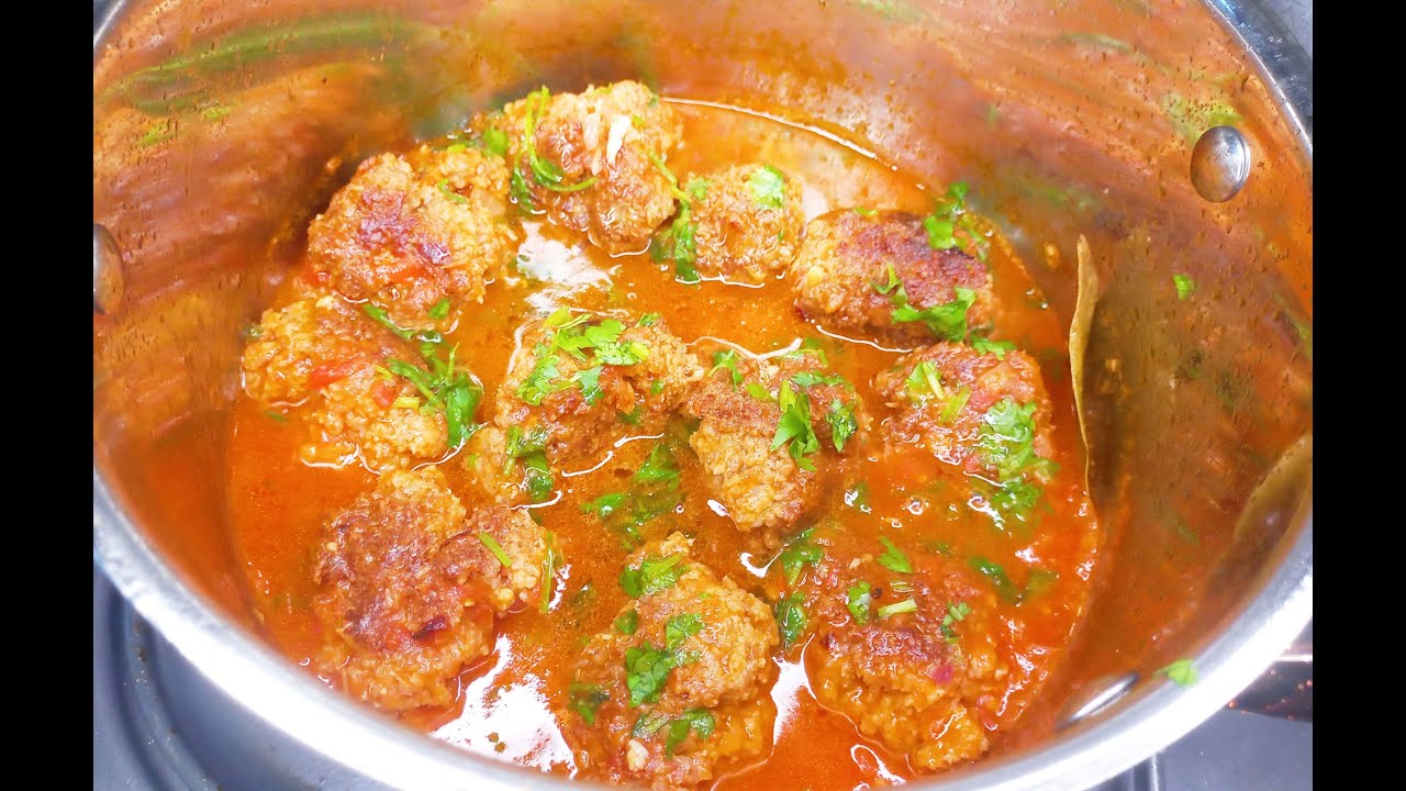 Simple Meatballs Curry Recipe/MercieKitchen