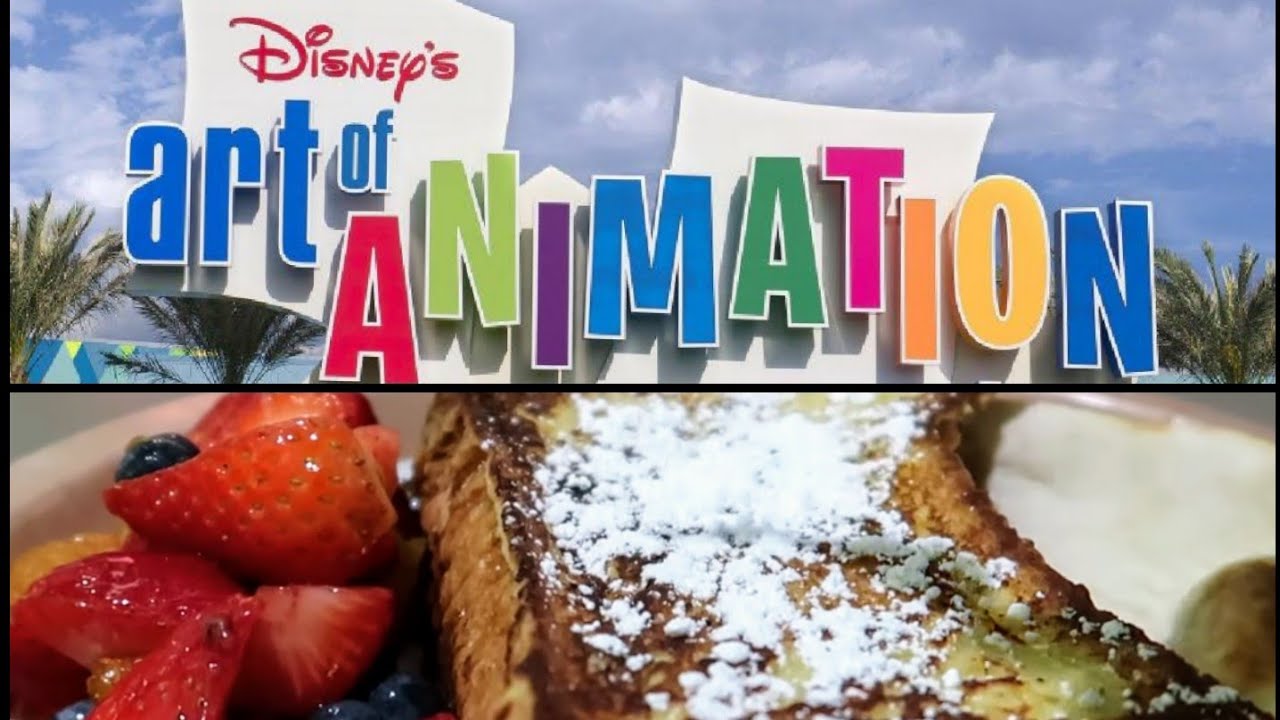 Breakfast At Disney's Art of Animation Resort