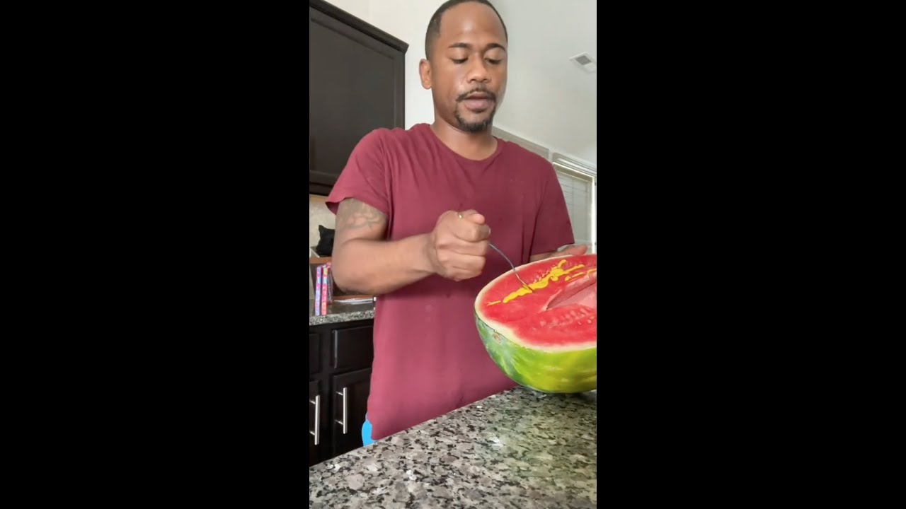 Watermelon with Mustard ?! #Shorts